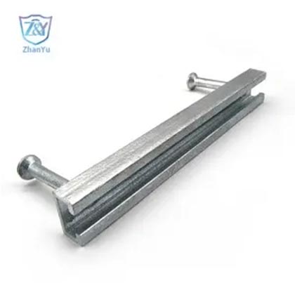 Chanèl jete Galvanize fèy Anchor Chanèl Fwad koube