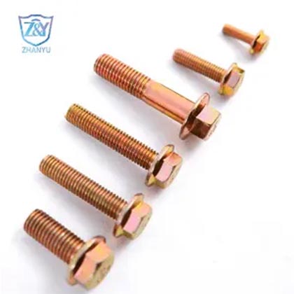 Altıbucaqlı flanş boltu