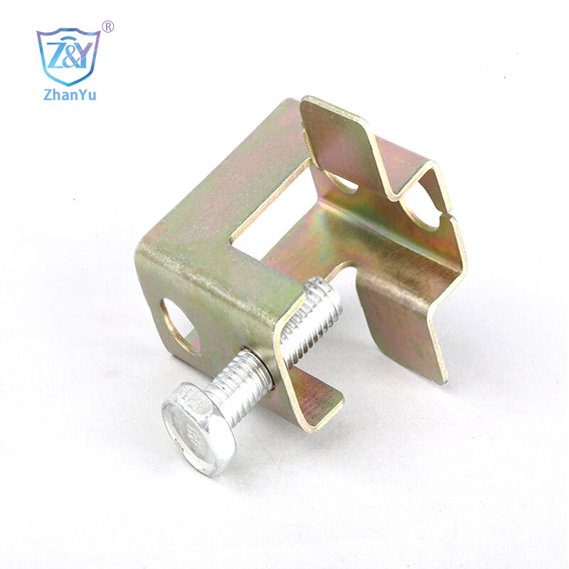 unistrut accessories, strut channel fitting corner code, Spring Steel Beam Clamp