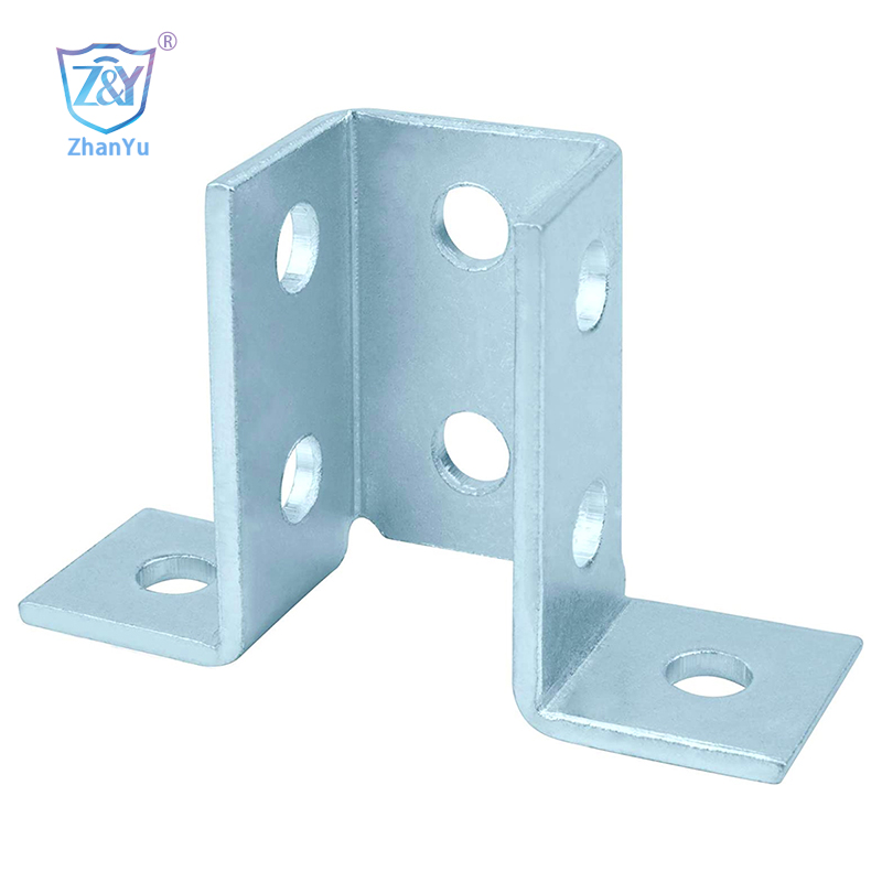 Hot Dip Steel Unistrut Channel Accessories vierkantige geen-sweispaal basisplaat