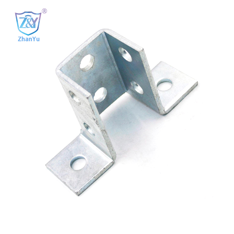 Hot Dip Steel Unistrut Channel Accessories vierkantige geen-sweispaal basisplaat