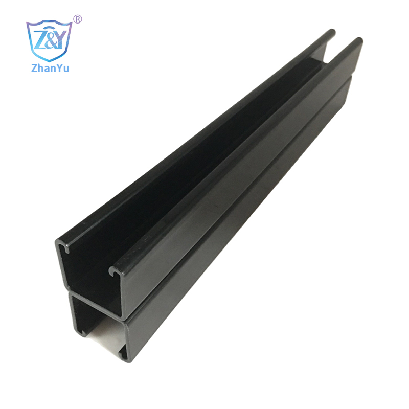 Back to Back Strut Channel 1-5/8″x1-5/8″ HDG-rekin, Hauts estaldura, Zinka.