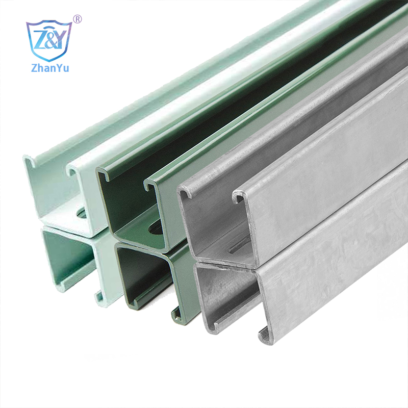 Back to Back Strut Channel 1-5/8″x1-5/8″ HDG-rekin, Hauts estaldura, Zinka.